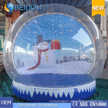 Durable Christmas Decorative Giant Inflatable Human Snow Globes for Sale